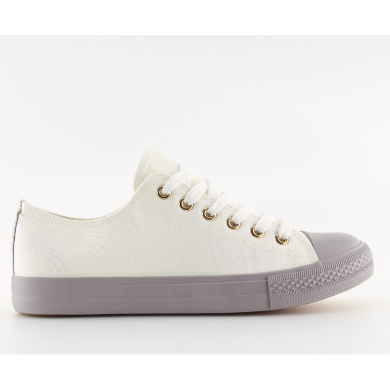 Tênis Branco-Cinza BRANCO / CINZENTO