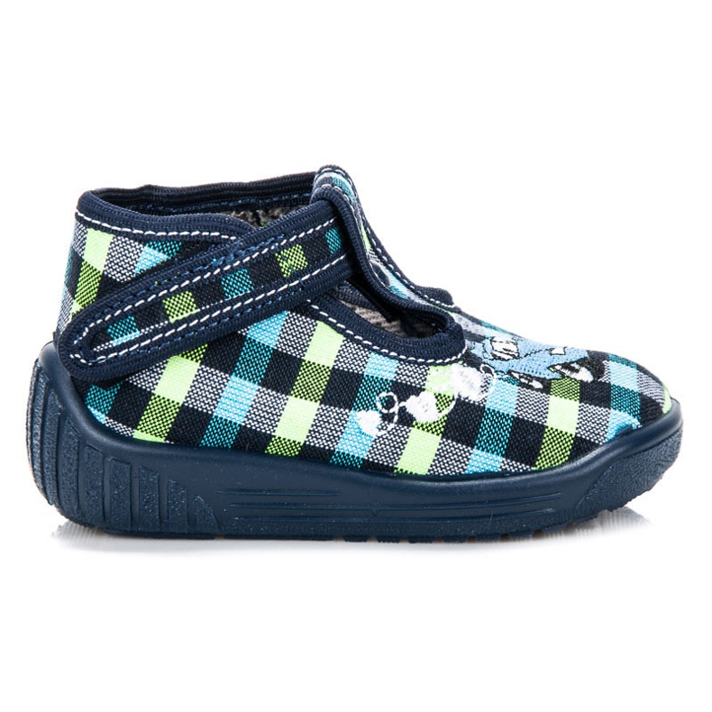 Reweks Calçado de casa infantil azul