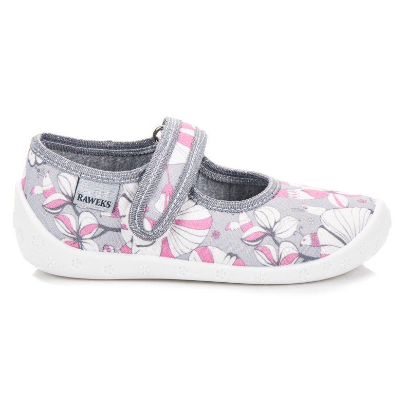 Reweks Sapatos caseiros com um padrão cinza
