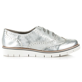 Kylie sapatos prateados com cadarço cinza Kylie sapatos prateados com cadarço cinza