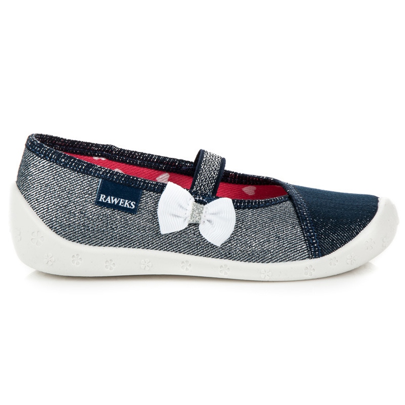 Reweks Calçado confortável em casa azul