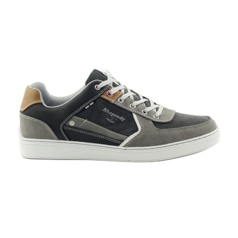 American Club Grey American 703021 sapatos desportivos cinzentos para homem castanho cinza