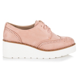 Seastar saltos de camurça rosa