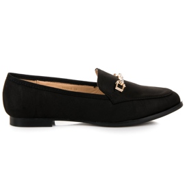 Vices Sapatos de camurça preto