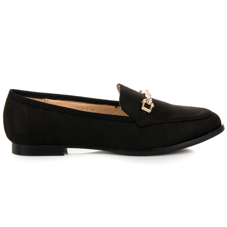 Vices Sapatos de camurça preto