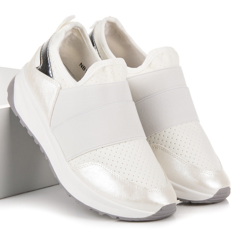Calçados Esportivos Slip-on branco