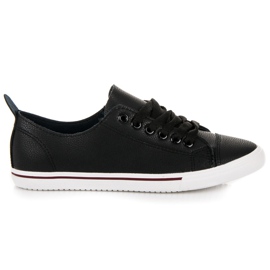 Seastar tênis preto com cadarço