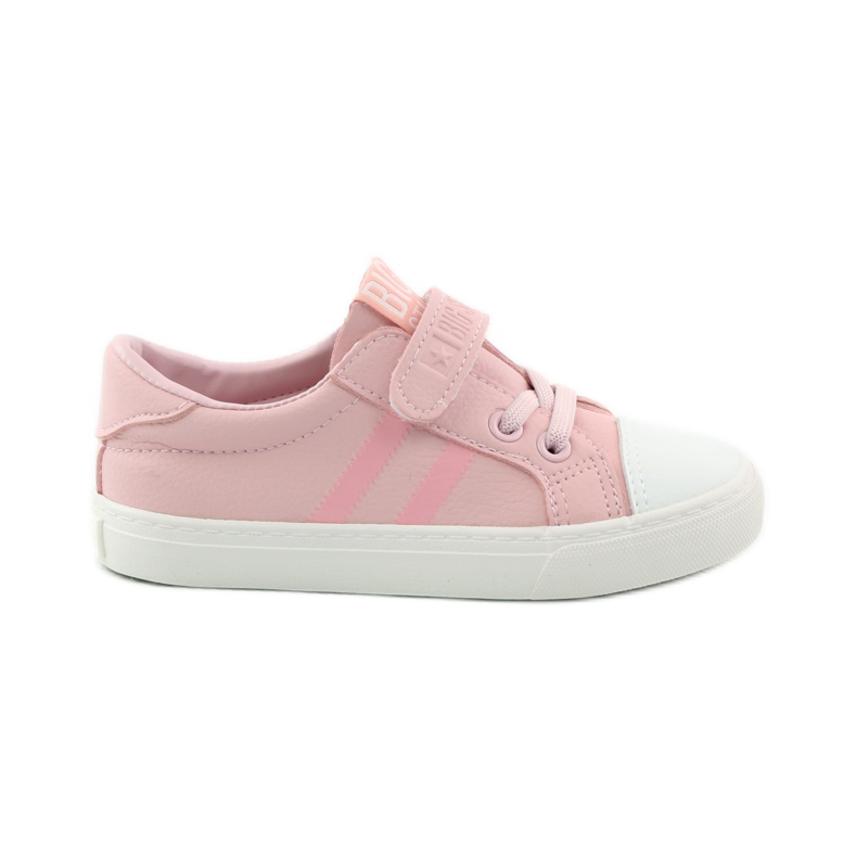 Tênis esportivo Pink Big Star 374038 rosa branco