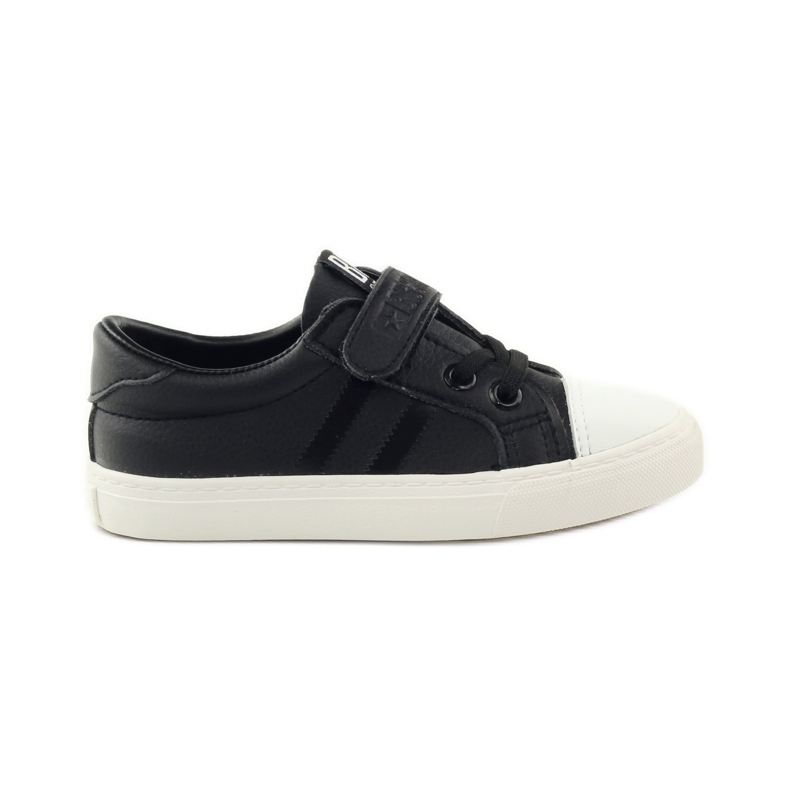 Big star 374039 tênis esportivo preto branco