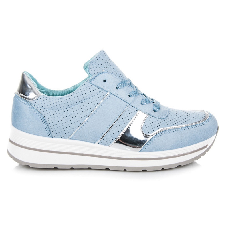 Seastar Sapatos de camurça na plataforma azul