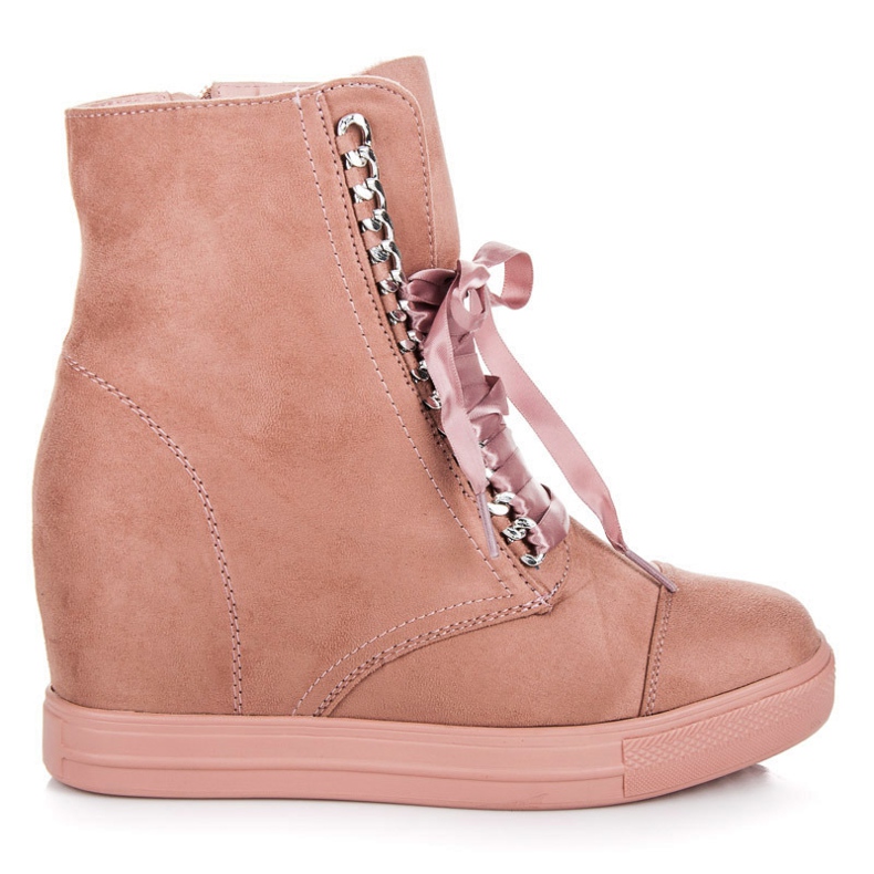 Seastar Tênis rosa com zíper