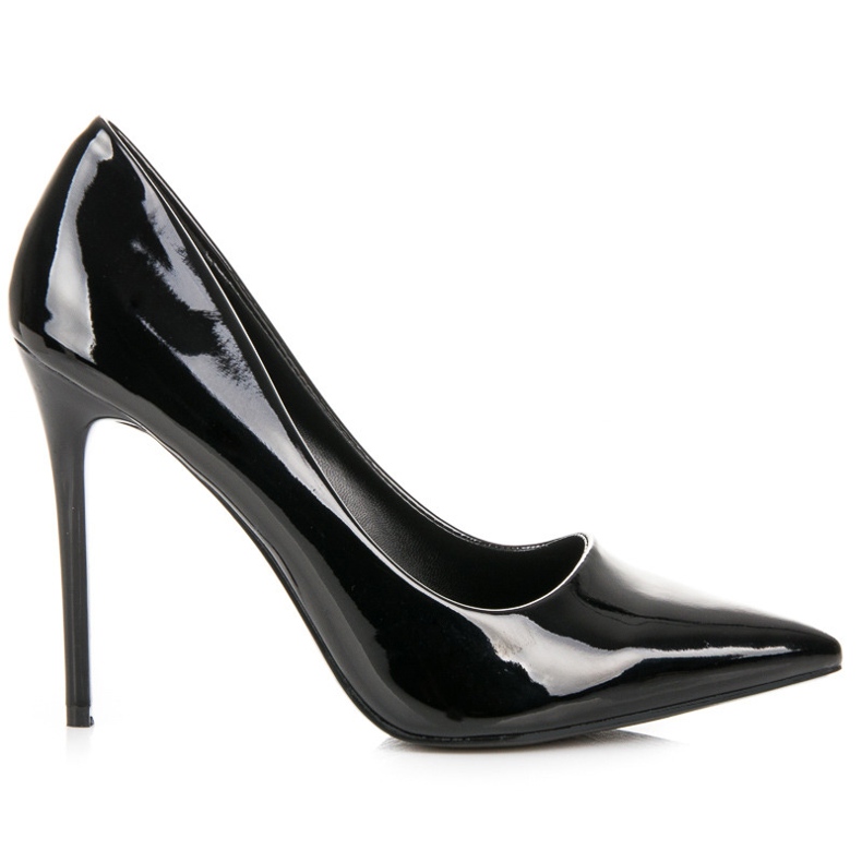 Seastar saltos sensuais lacados preto