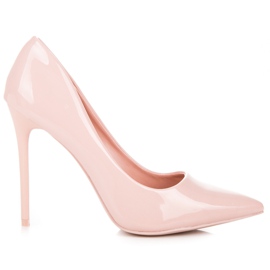 Seastar saltos sensuais lacados rosa