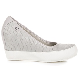 Vices bombas de cunha cinza Vices bombas de cunha cinza