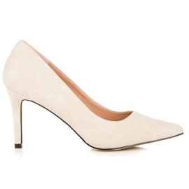 Vices Vícios de saltos de camurça marrom