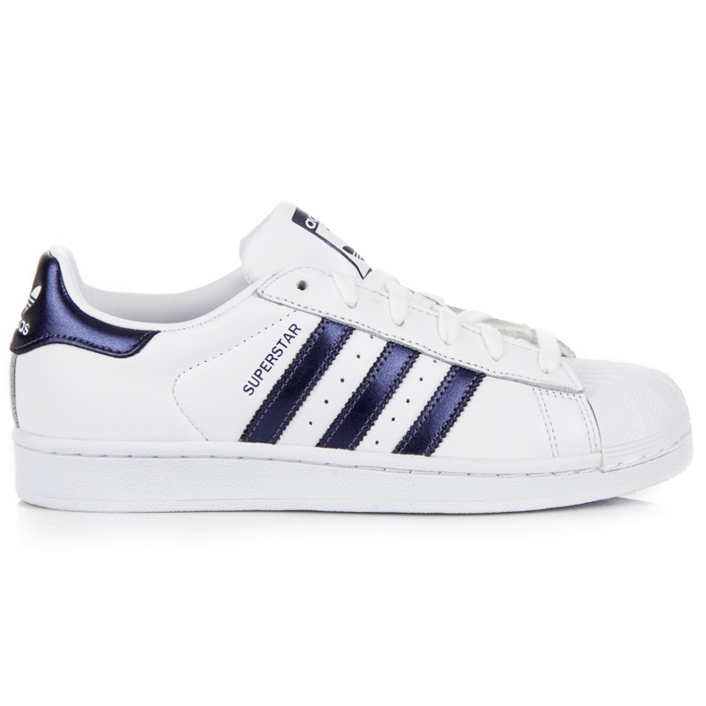 Superestrela da Adidas w branco