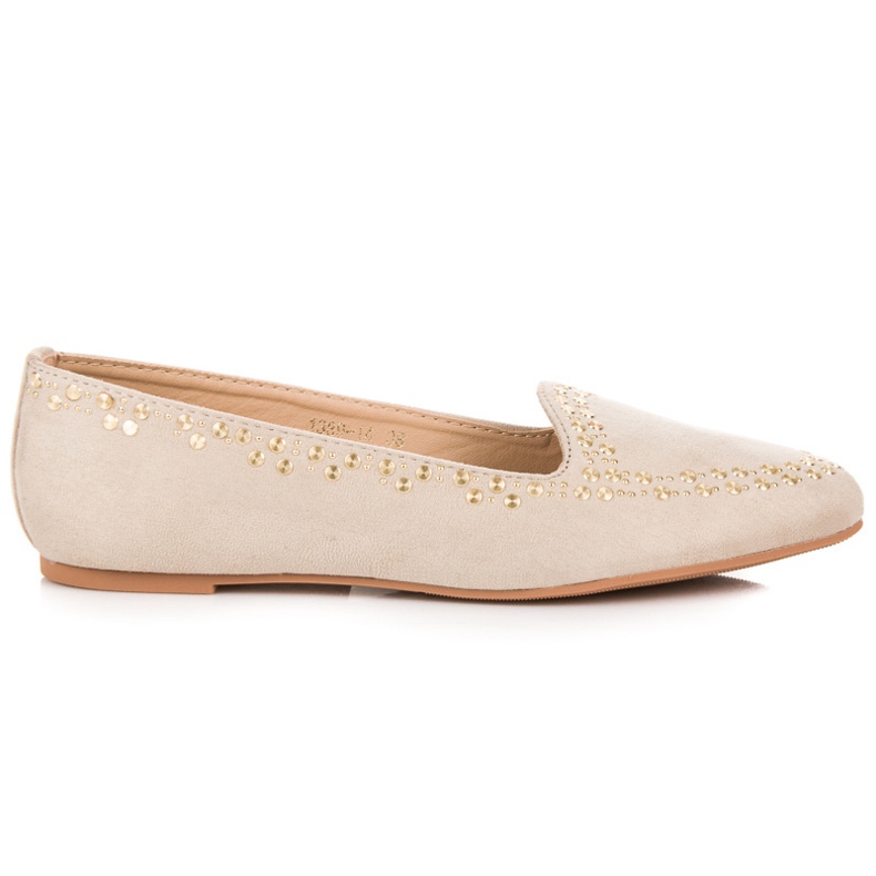 Vices Bailarinas de camurça castanho