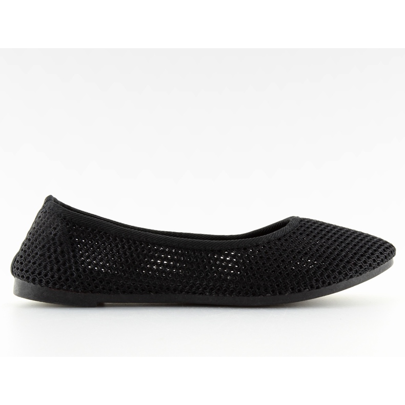 Bailarinas de malha preta JX56 preta preto