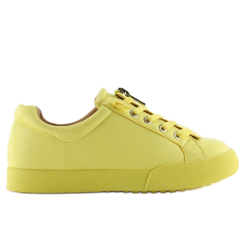 Tênis feminino amarelo 7209 Amarelo