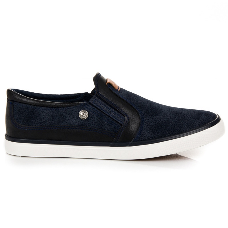 L&H Slipons masculinos azul