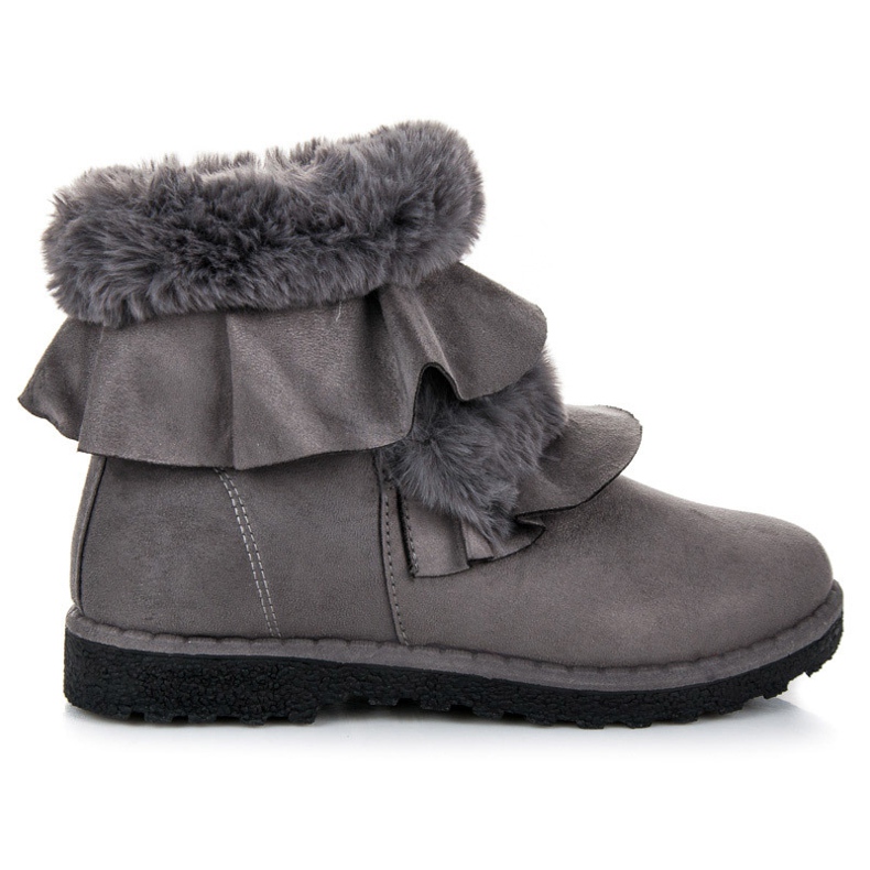 Seastar Botas cinzentas com folho cinza