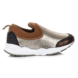 Kylie Sapatilhas slip-on marrom
