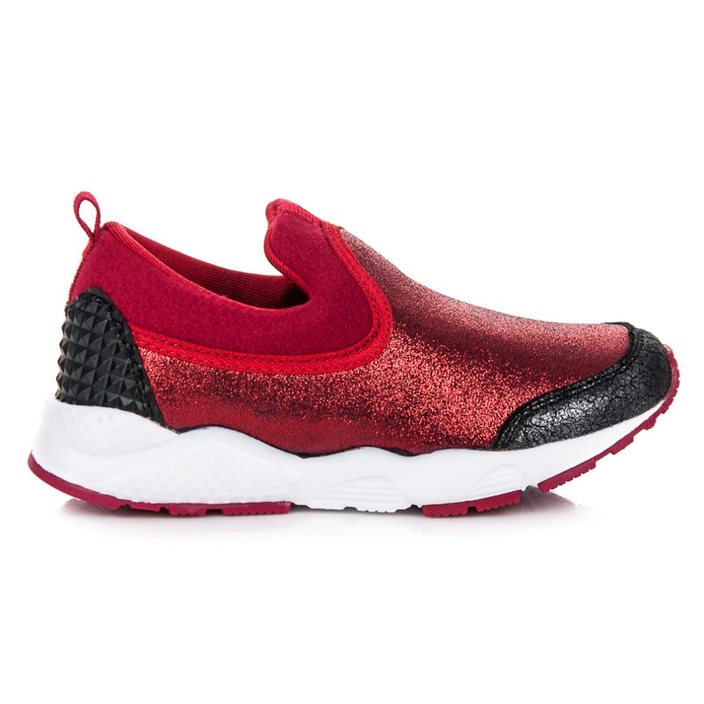 Kylie Sapatilhas slip-on vermelho