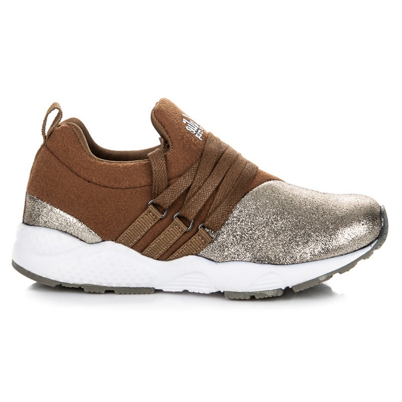 Kylie Sapatos infantis elegantes castanho