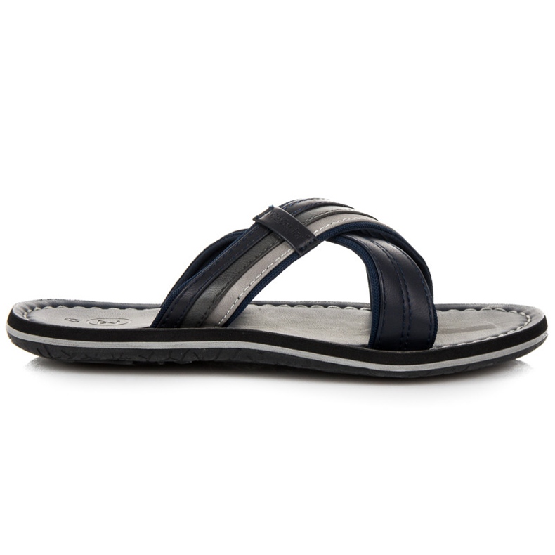 Mckeylor Chinelos masculinos azul