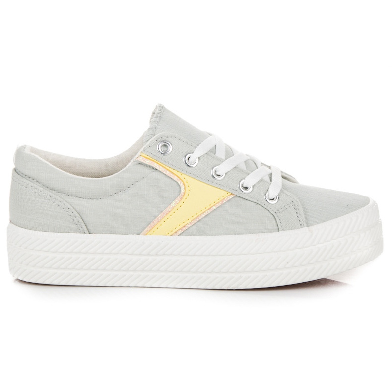 Kylie Tênis na plataforma cinza