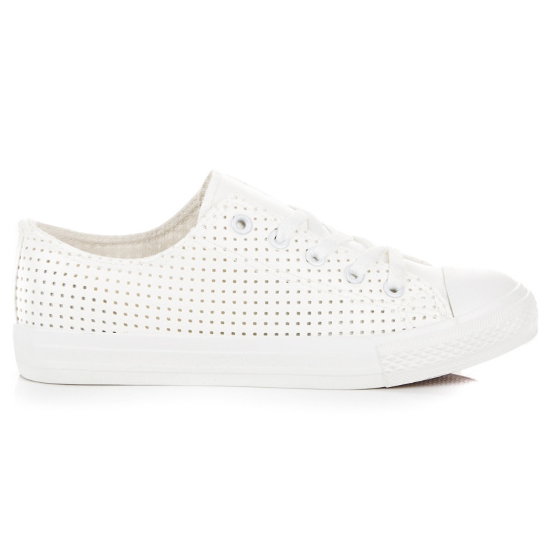 Kylie Tênis a céu aberto na encadernação branco