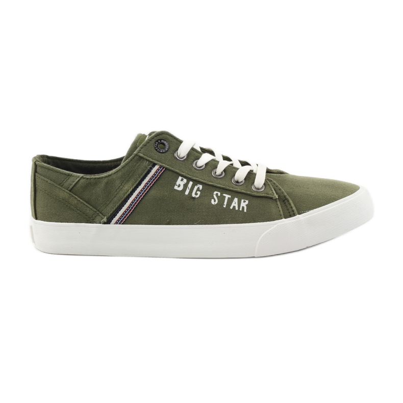 Tênis Tênis Big star 174315 jeans cáqui verde