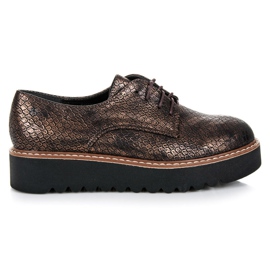 Kylie Sapatos de plataforma marrom