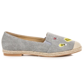 Seastar Alpargatas com patches cinza
