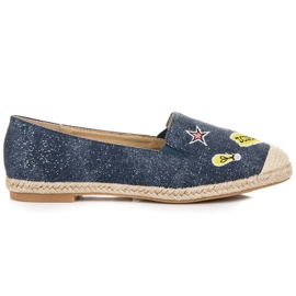 Seastar Alpargatas com patches azul