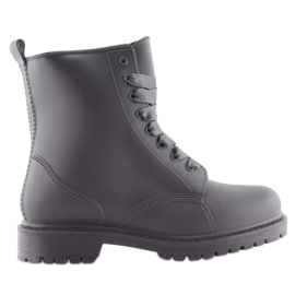 Botas com atacadores cinzentos D56P cinzento cinza