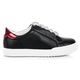 Vices Tênis slip-on com corujas preto