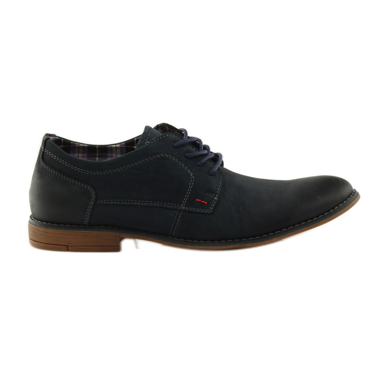 American Club sapatos masculinos americanos 5418 azul marinho