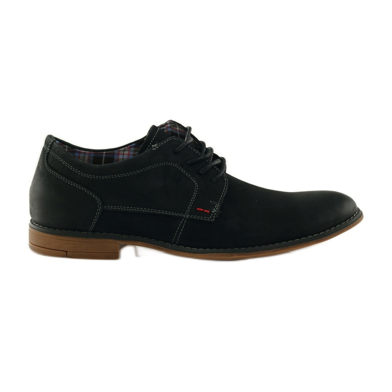 American Club sapatos masculinos pretos americanos 5418