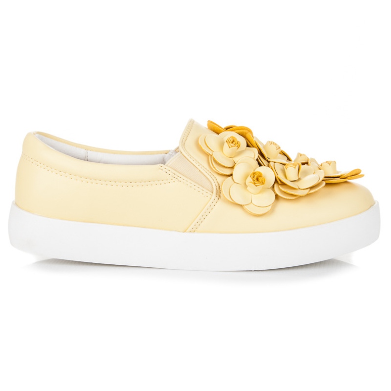 Vices Chinelos decorativos amarelo