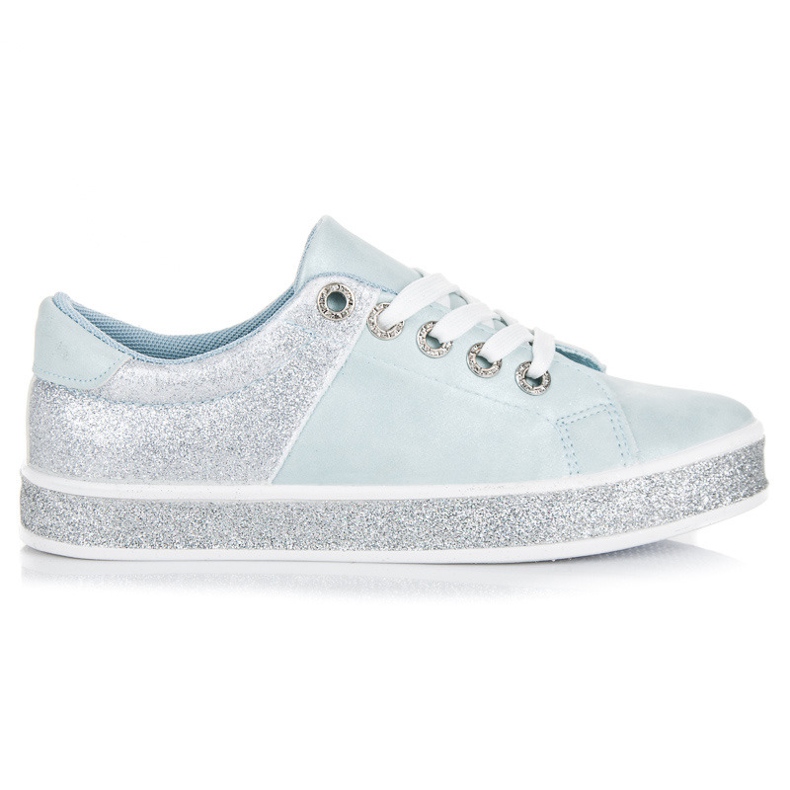 Seastar Sapatilhas azuis na encadernação azul