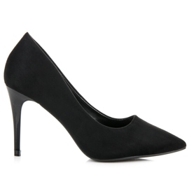 Saltos de camurça preta preto Saltos de camurça preta preto