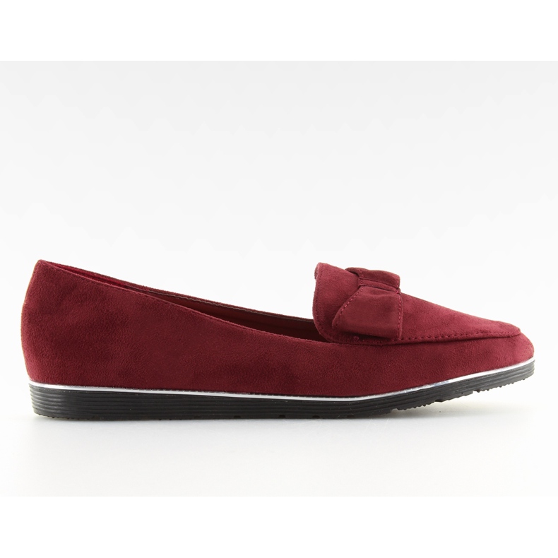 Mocassins bordô de mulher 127-2 vermelho