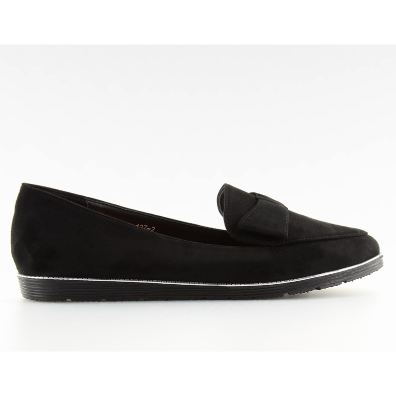Mocassins de mulher negra 127-2 preto