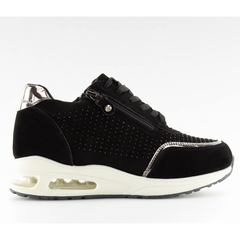 Sapatos esportivos femininos pretos 1625 pretos