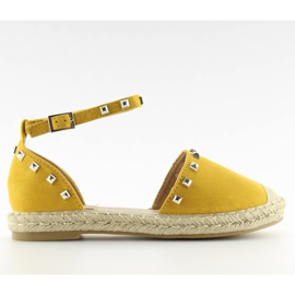Alpercatas amarelas 99-26 amarelas com tachas amarelo