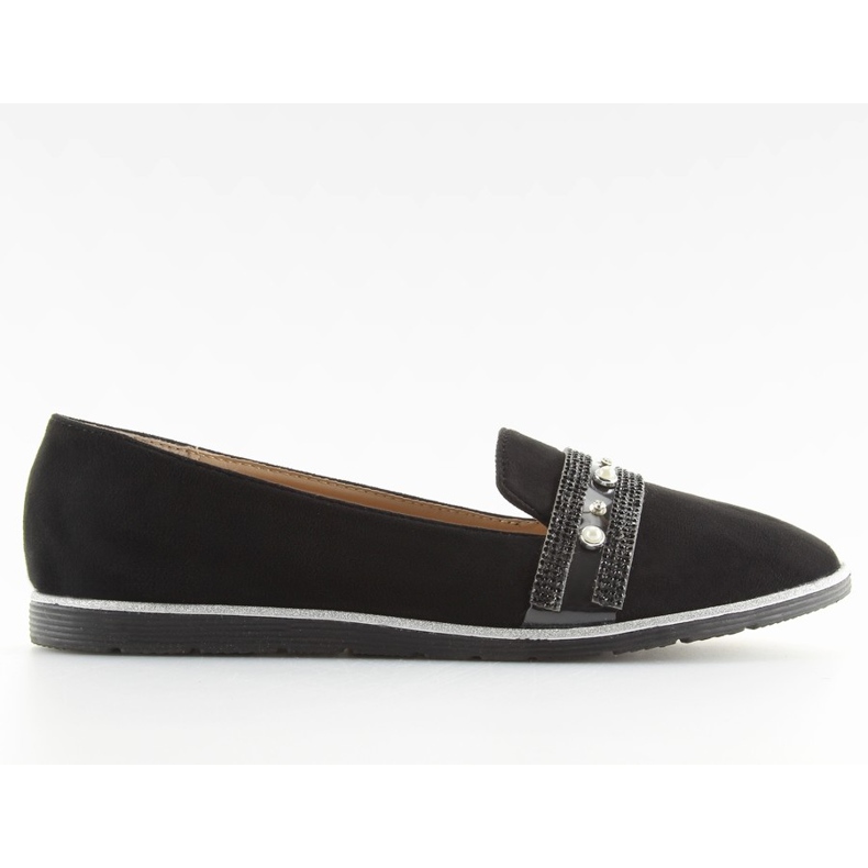 Mocassins pretos lordsy JN-181 Preto