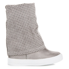 SDS Tênis Openwork cinza