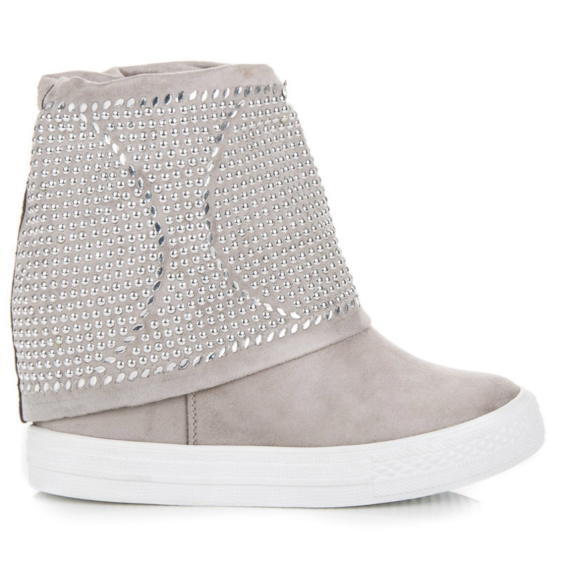 SDS Botas de primavera cinza escuro