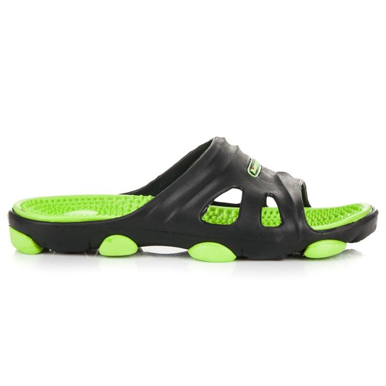 Hasby Chinelos de piscina para homem preto